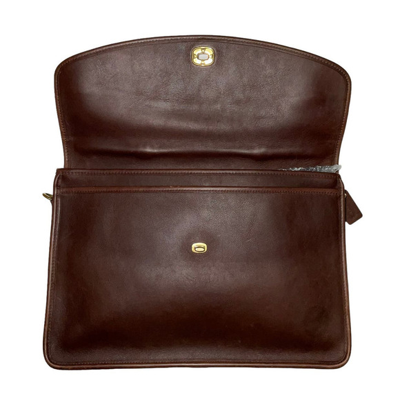 Vintage Coach Lexington Briefcase 5265 Glove-tanned Leather Messenger Laptop Bag - Picture 8 of 16